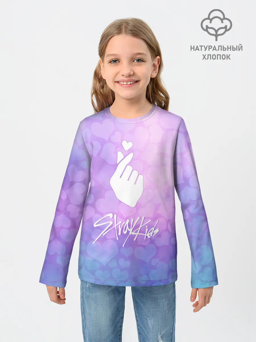 Детский лонгслив / Stray Kids