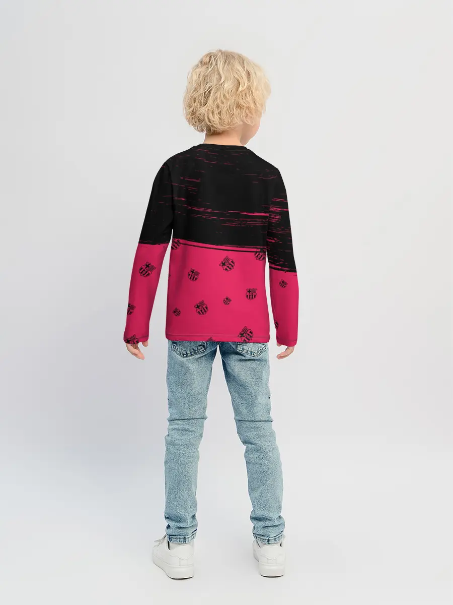 Детский лонгслив / BARCELONA / БАРСЕЛОНА