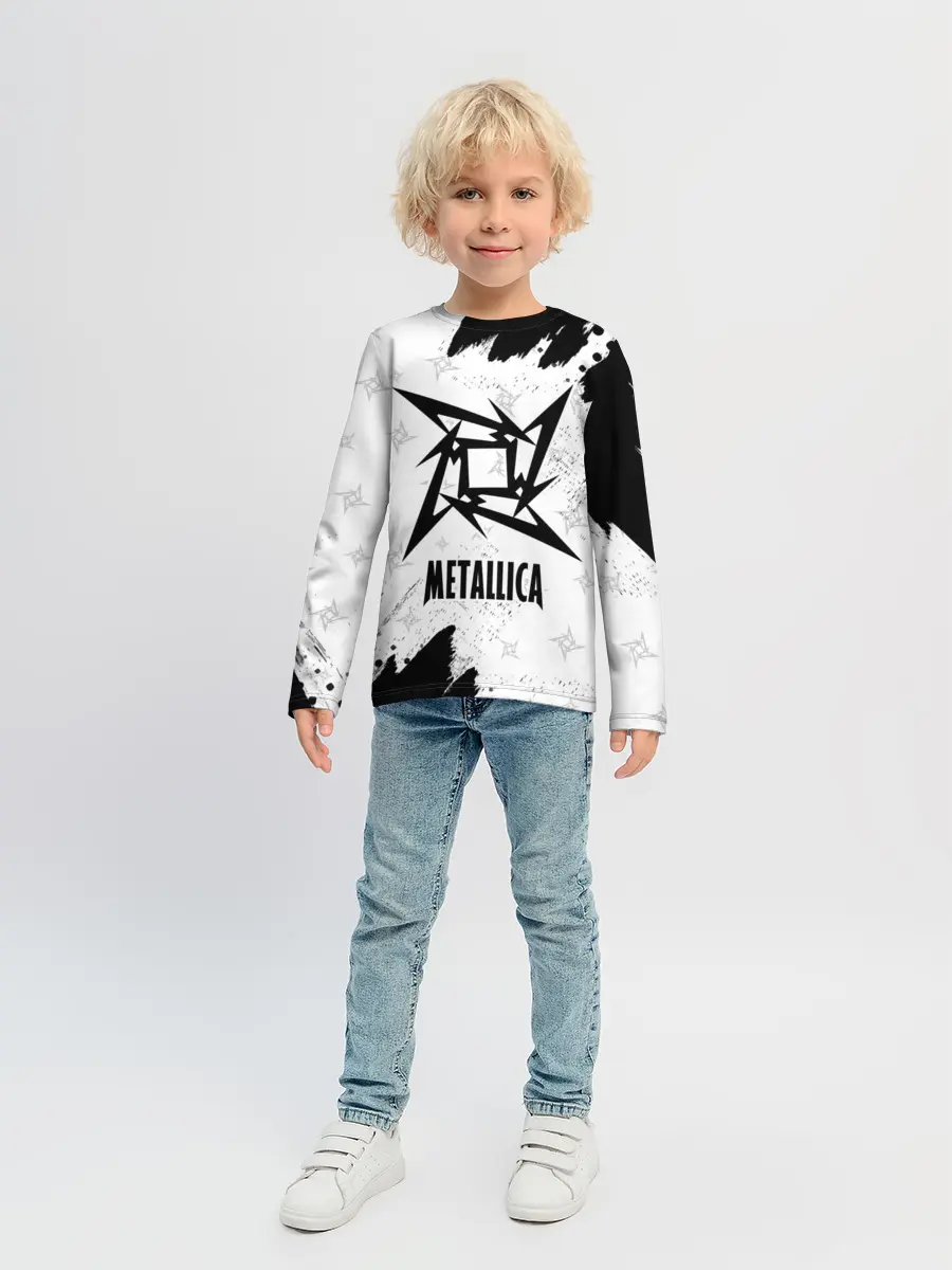 Детский лонгслив / METALLICA / МЕТАЛЛИКА