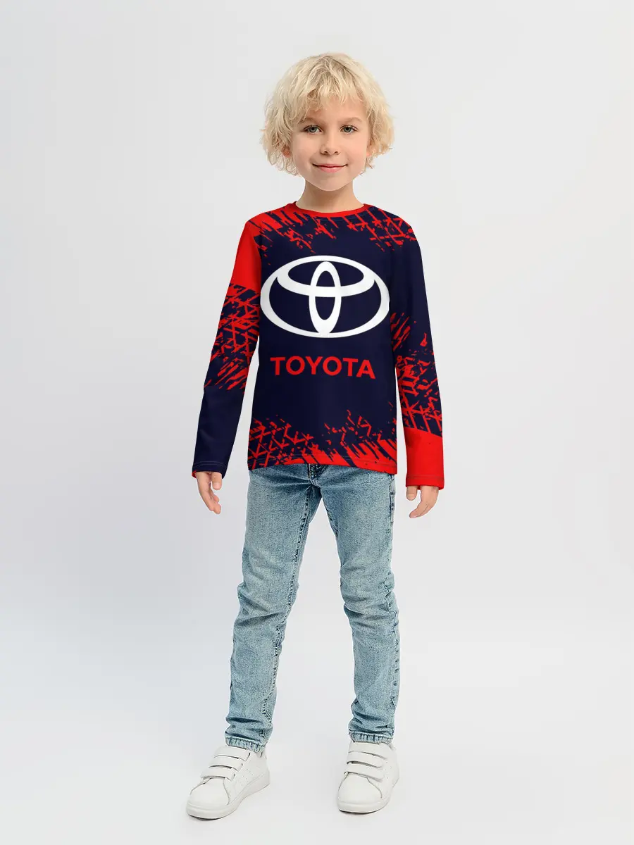 Детский лонгслив / TOYOTA / ТОЙОТА