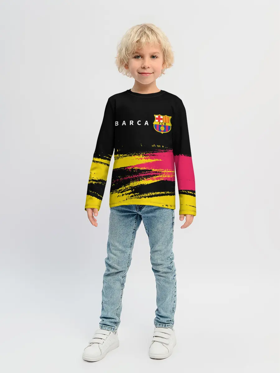 Детский лонгслив / BARCELONA / БАРСЕЛОНА