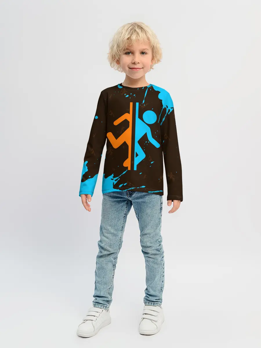Детский лонгслив / PORTAL / ПОРТАЛ