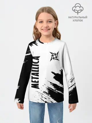 Детский лонгслив / METALLICA / МЕТАЛЛИКА