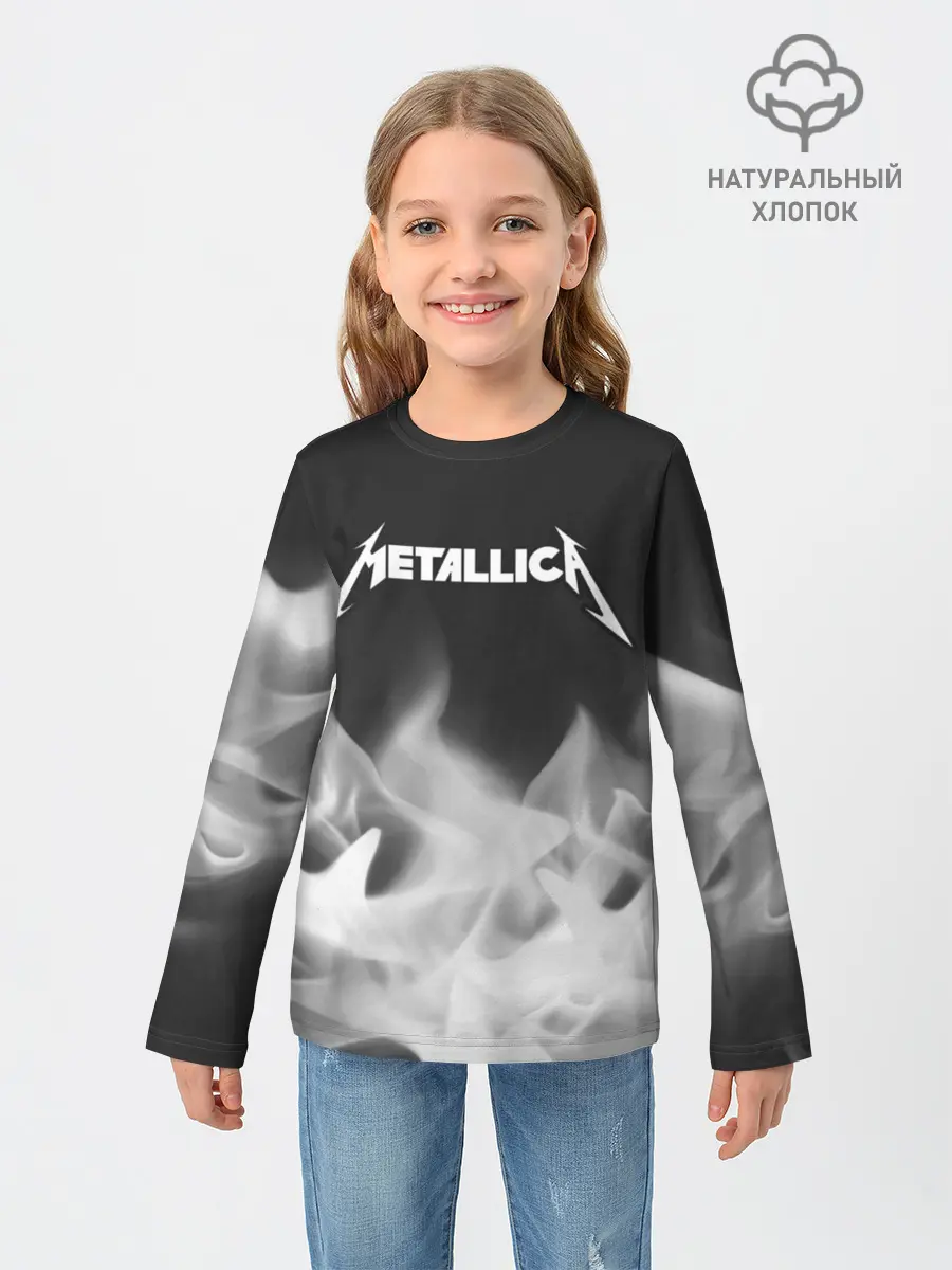 Детский лонгслив / METALLICA / МЕТАЛЛИКА