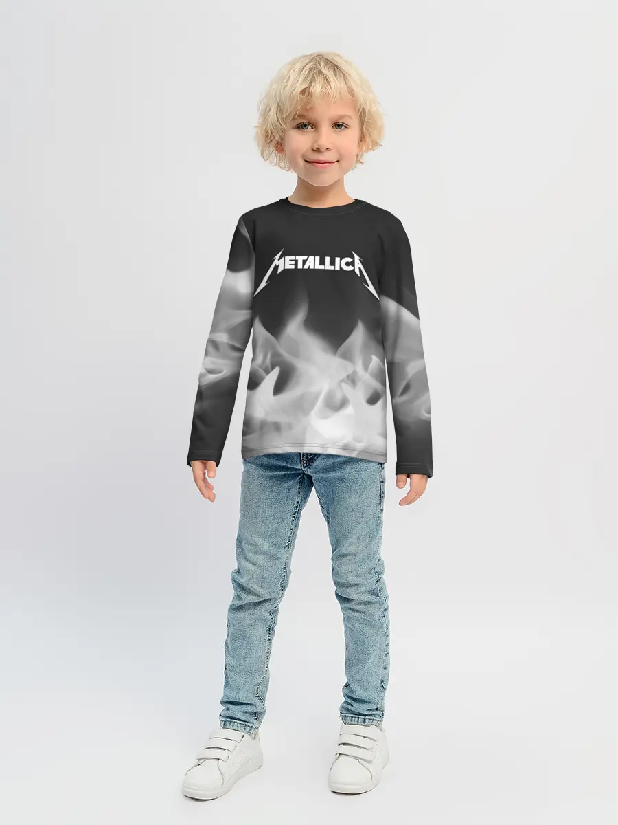 Детский лонгслив / METALLICA / МЕТАЛЛИКА