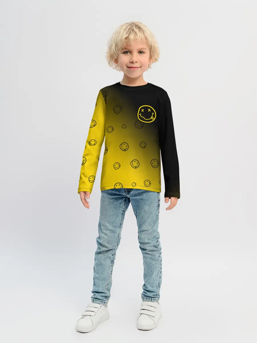 Детский лонгслив / NIRVANA / НИРВАНА