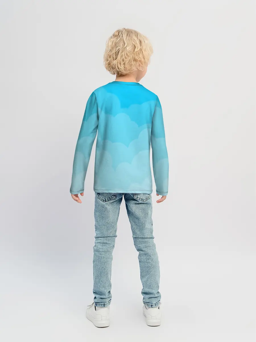 Детский лонгслив / Mario