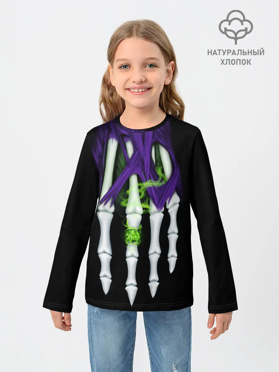 Детский лонгслив / Нежить Чернокнижник