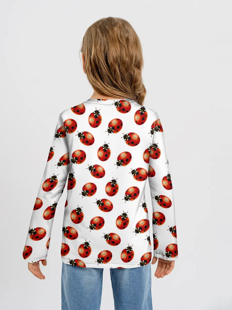 Детский лонгслив / Нашествие божьих коровок