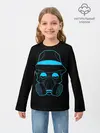 Детский лонгслив / череп