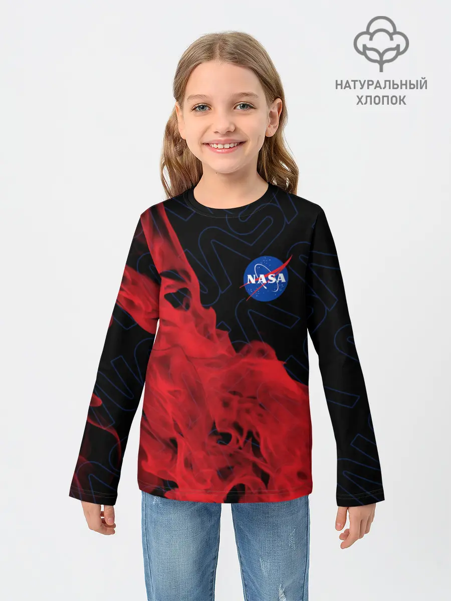 Детский лонгслив / NASA / НАСА