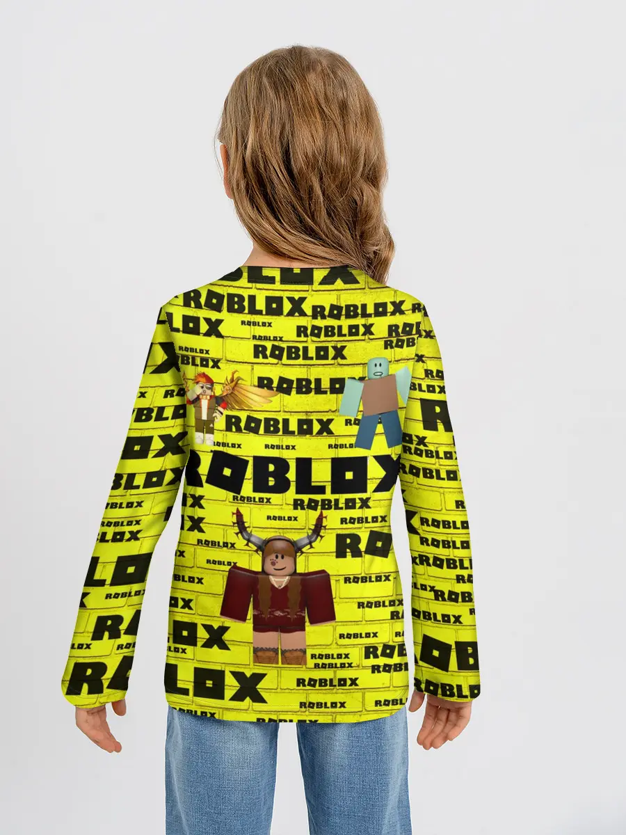 Детский лонгслив / роблокс