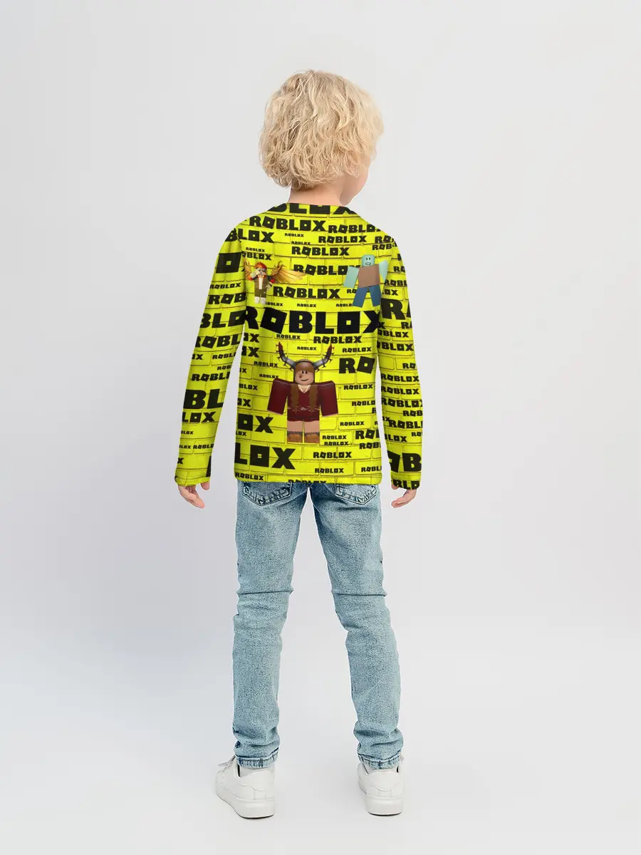 Детский лонгслив / роблокс