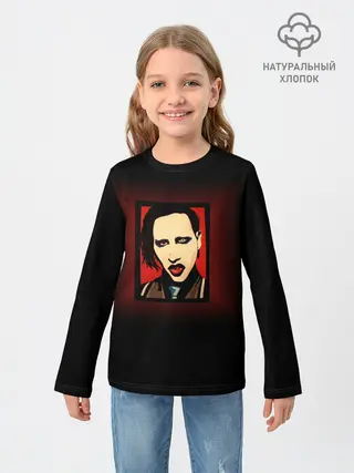 Детский лонгслив / Marilyn Manson