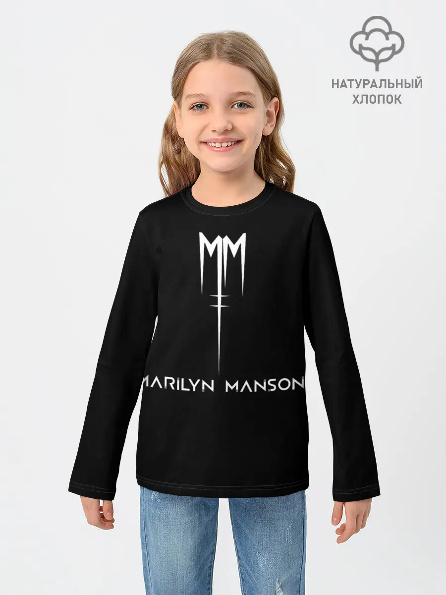 Детский лонгслив / Marilyn Manson
