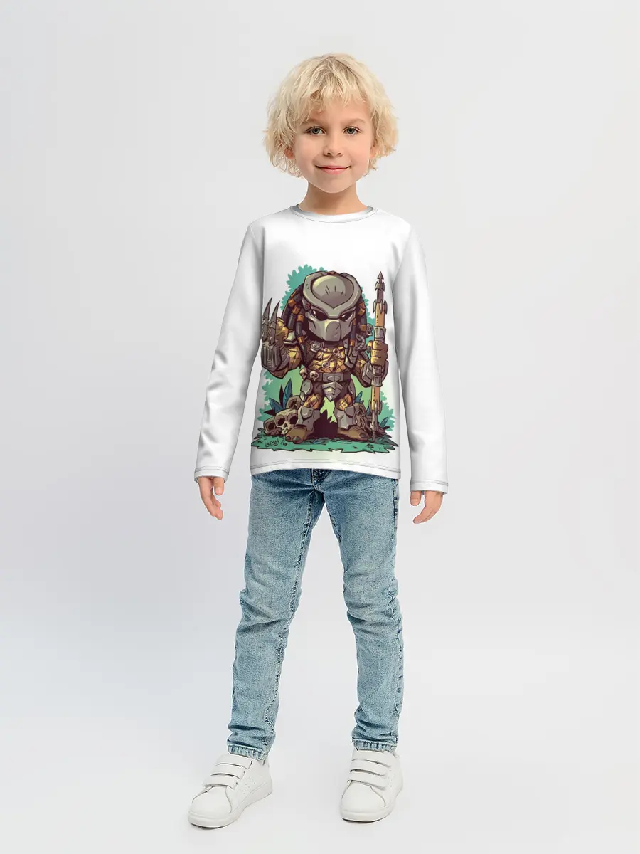 Детский лонгслив / ХИЩНИК | PREDATOR