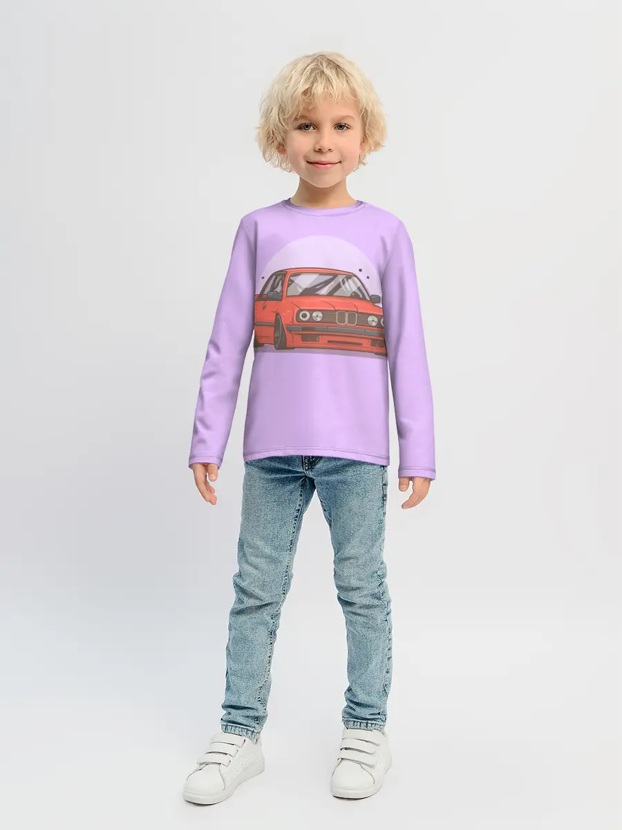 Детский лонгслив / БМВ Пандем
