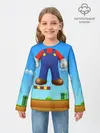 Детский лонгслив / Mario