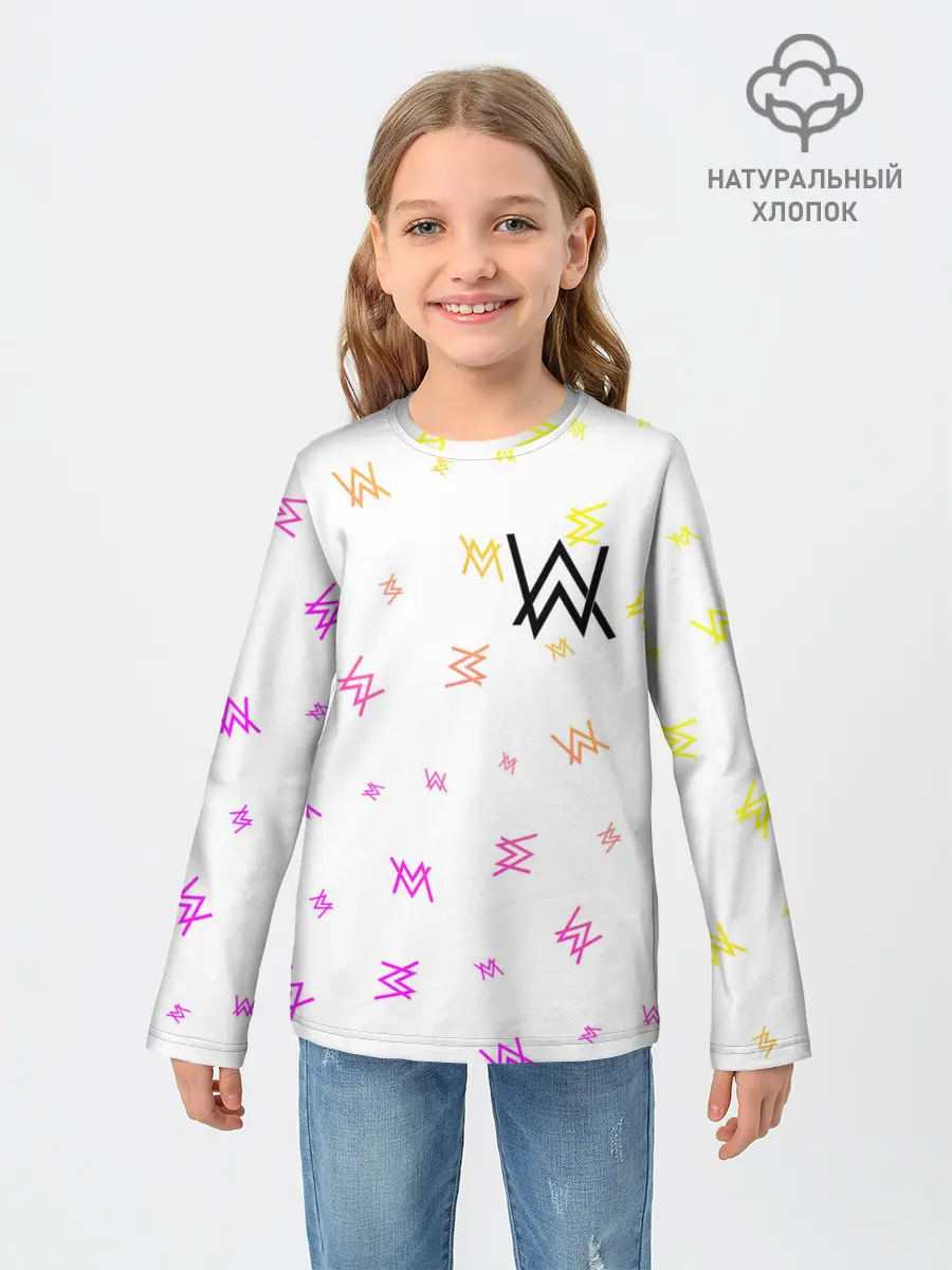 Детский лонгслив / ALAN WALKER / АЛАН УОКЕР