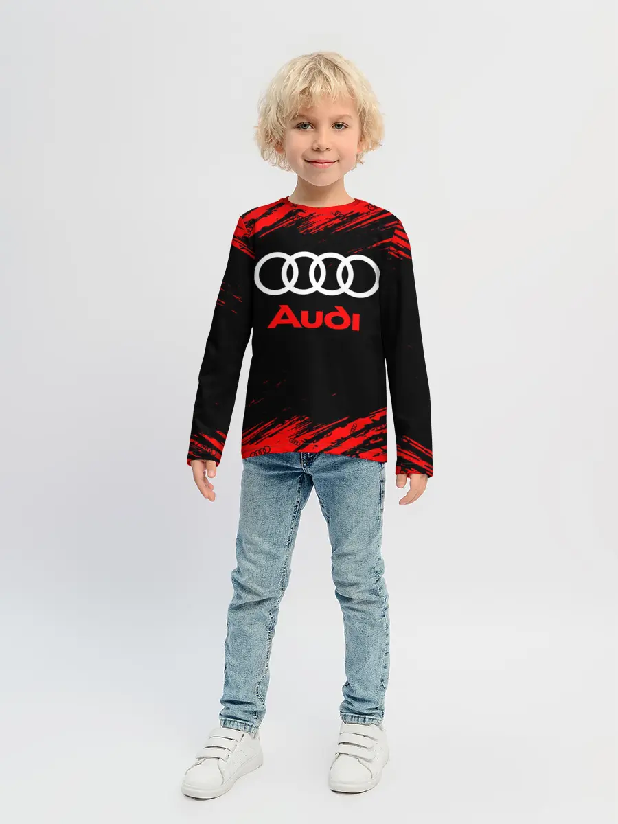 Детский лонгслив / AUDI / АУДИ