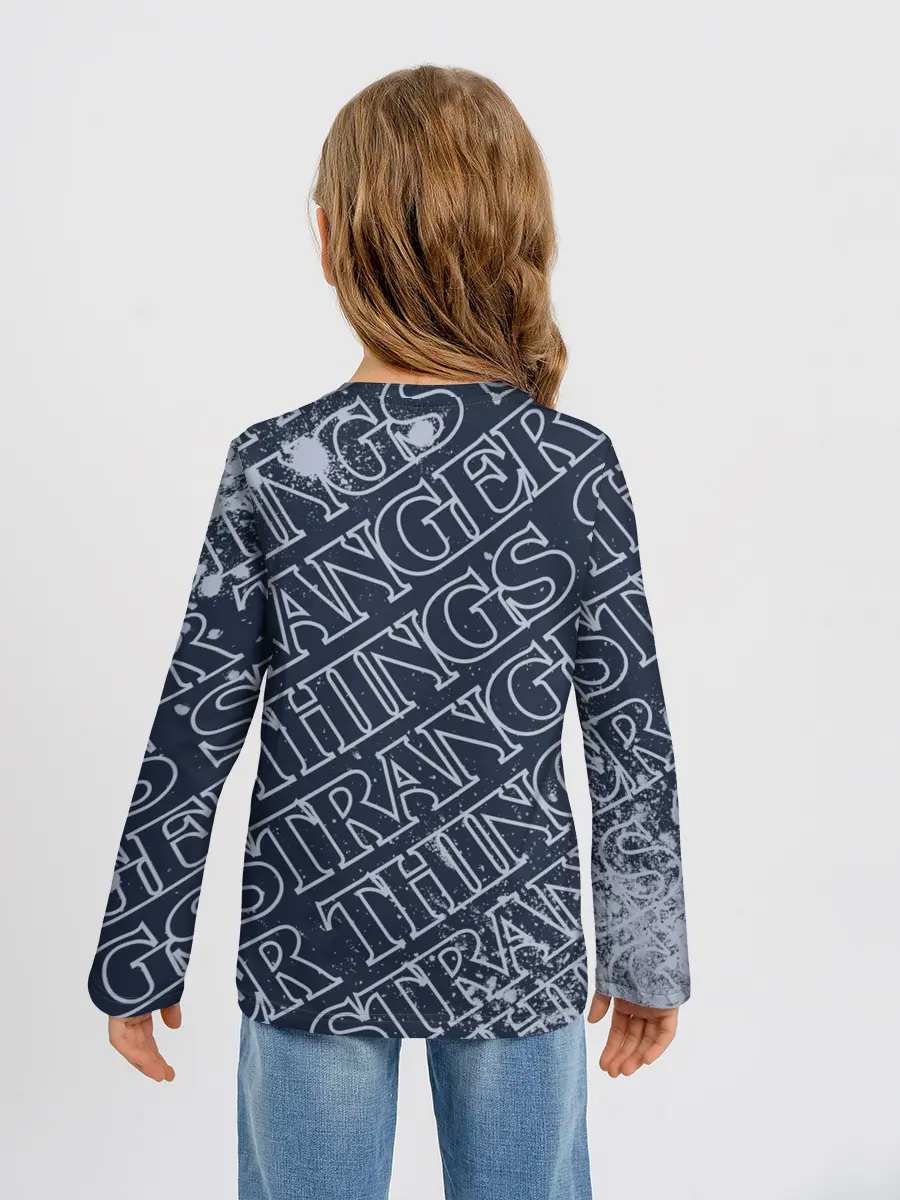 Детский лонгслив / ОЧЕНЬ СТРАННЫЕ ДЕЛА / STRANGER