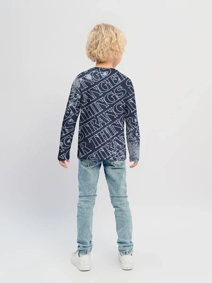Детский лонгслив / ОЧЕНЬ СТРАННЫЕ ДЕЛА / STRANGER