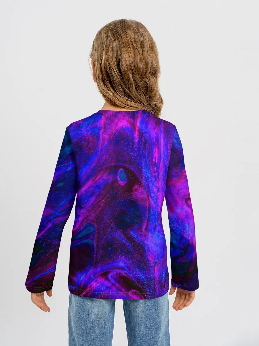 Детский лонгслив / Space