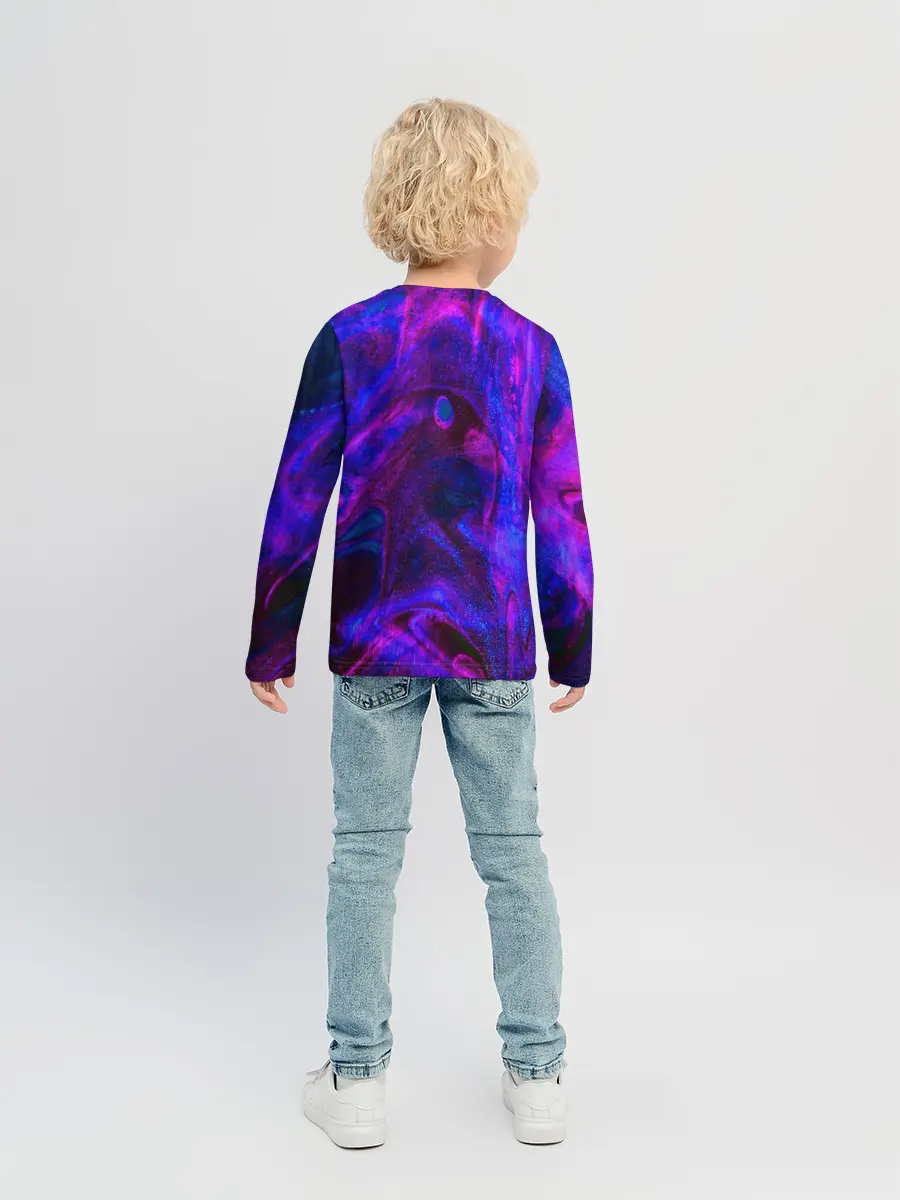 Детский лонгслив / Space