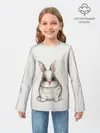 Детский лонгслив / зайка