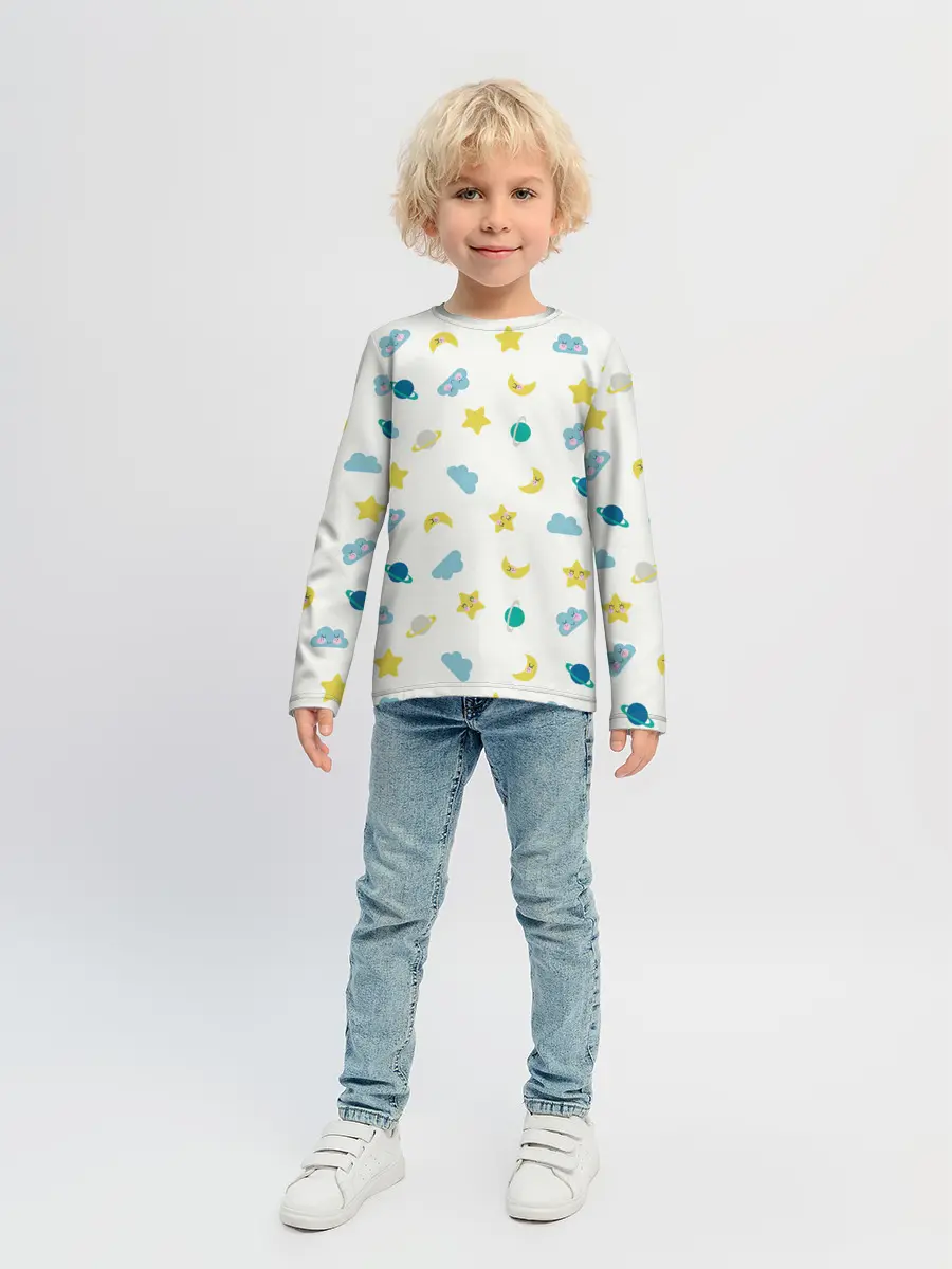 Детский лонгслив / Спокойной ночи