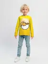 Детский лонгслив / Гудетама веселое яйцо