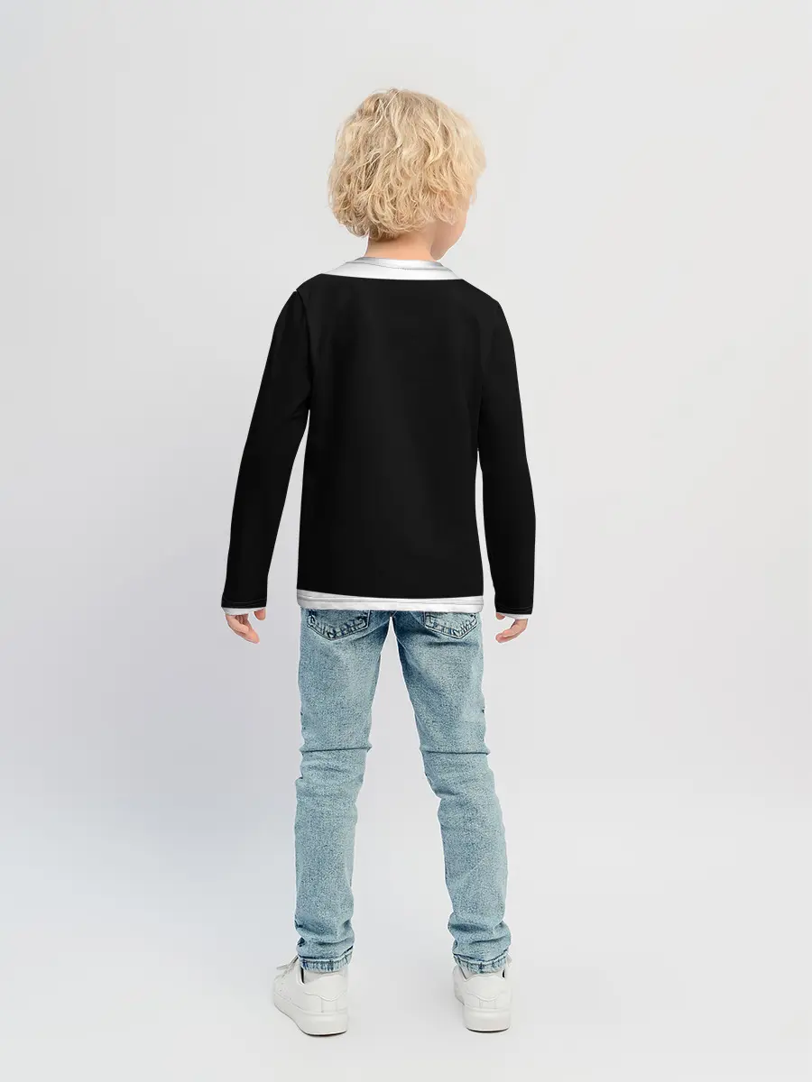 Детский лонгслив / Никогда не сдавайся