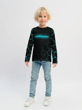 Детский лонгслив / CYBERPUNK 2077.