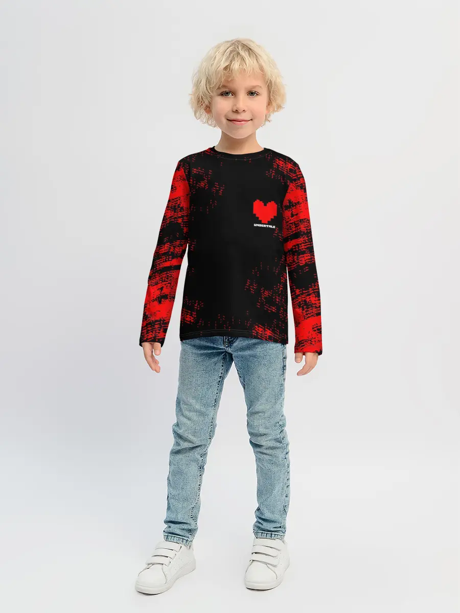 Детский лонгслив / UNDERTALE