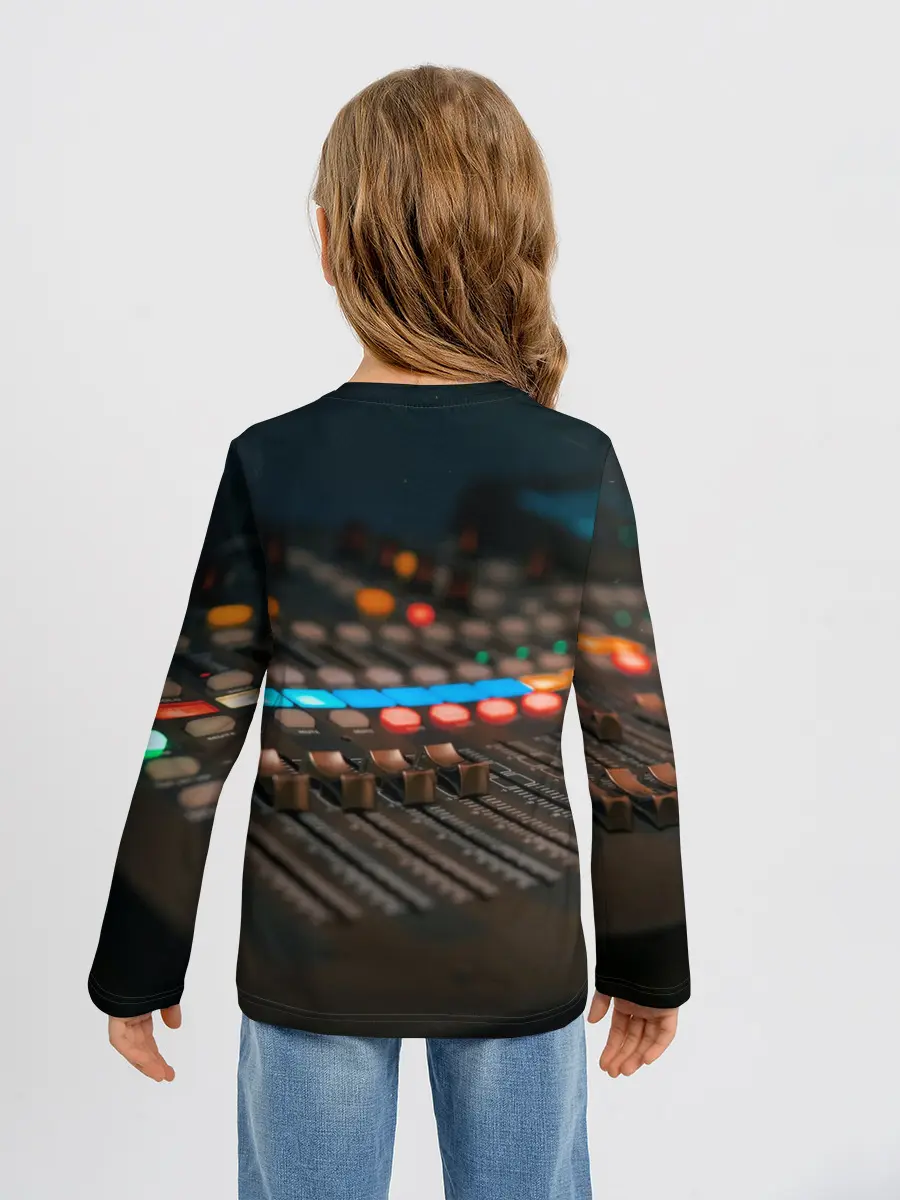 Детский лонгслив / МУЗЫКА