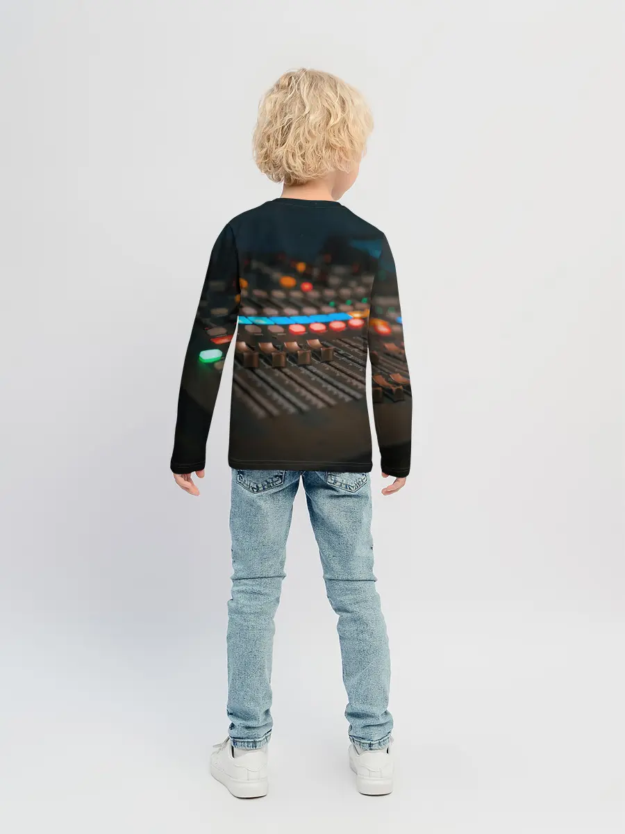 Детский лонгслив / МУЗЫКА