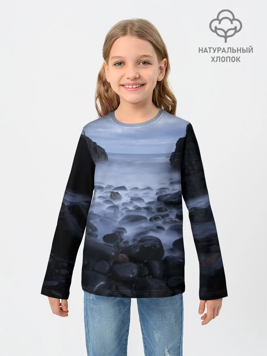 Детский лонгслив / Горные породы