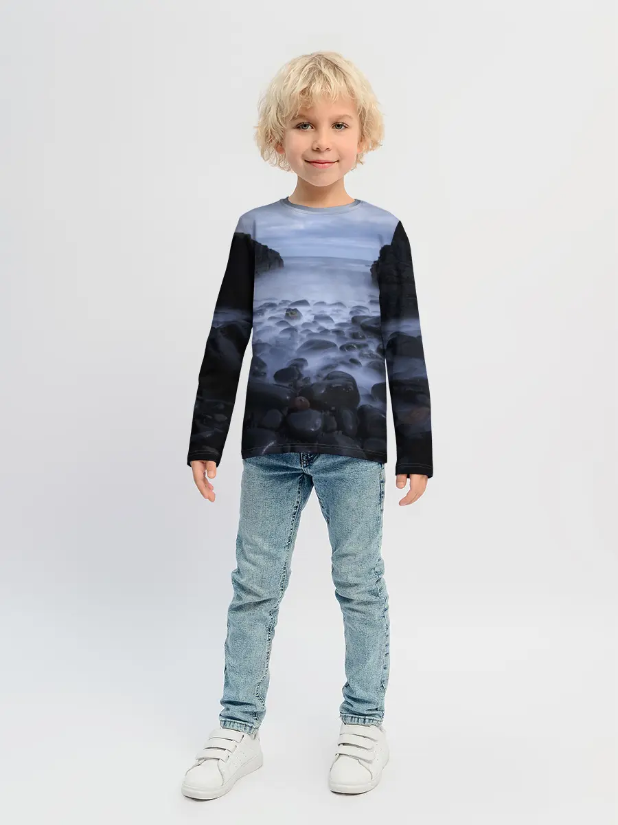 Детский лонгслив / Горные породы
