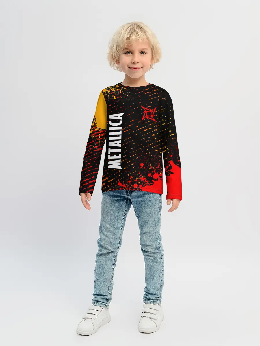 Детский лонгслив / METALLICA / МЕТАЛЛИКА