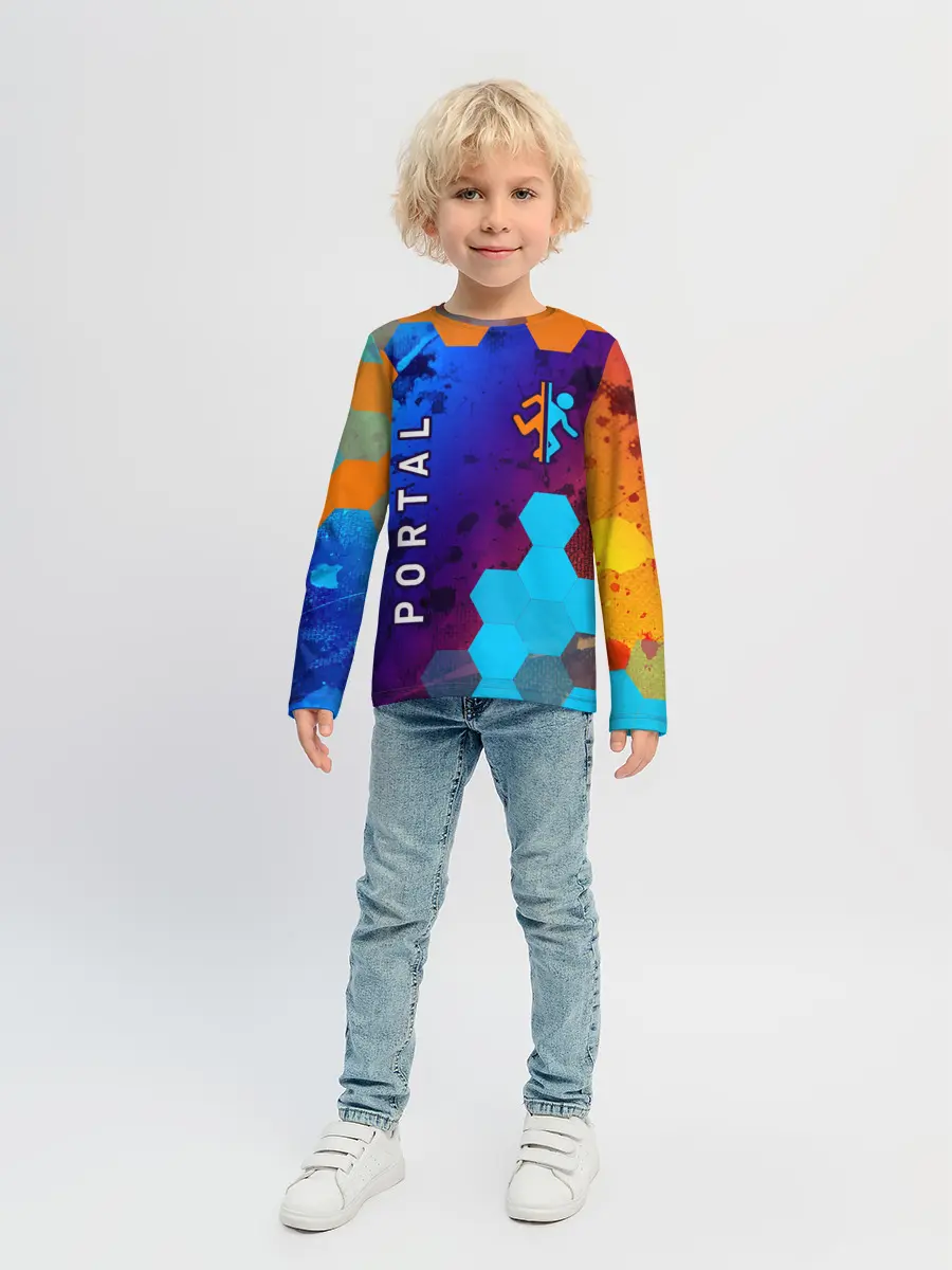 Детский лонгслив / PORTAL / ПОРТАЛ