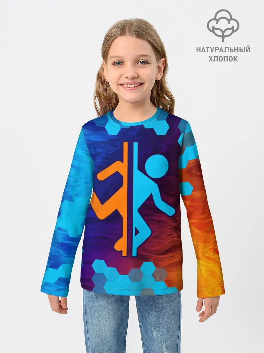 Детский лонгслив / PORTAL / ПОРТАЛ