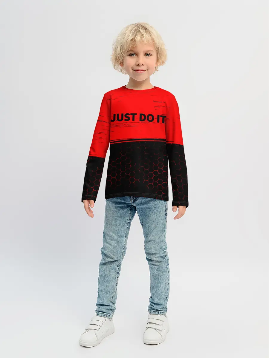 Детский лонгслив / JUST DO IT