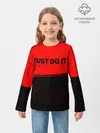 Детский лонгслив / JUST DO IT