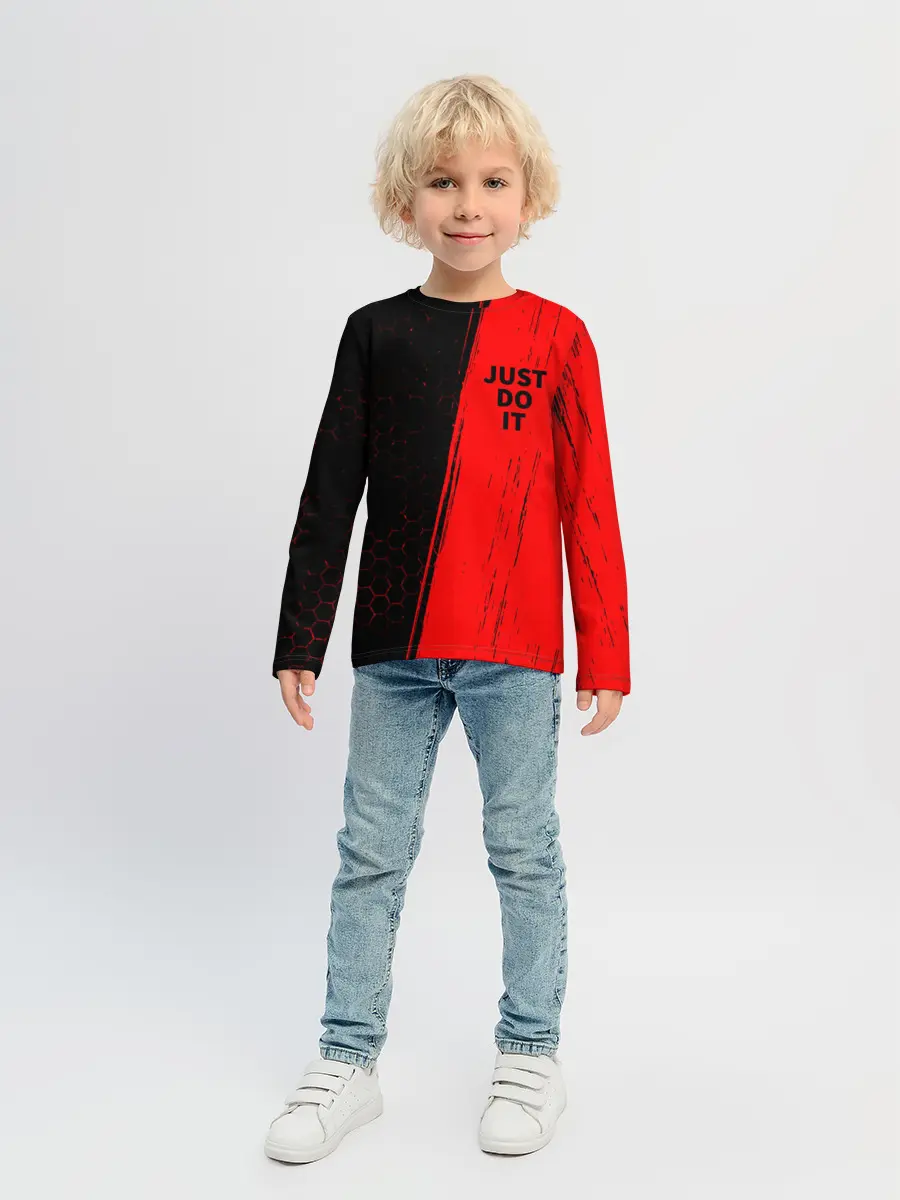 Детский лонгслив / JUST DO IT