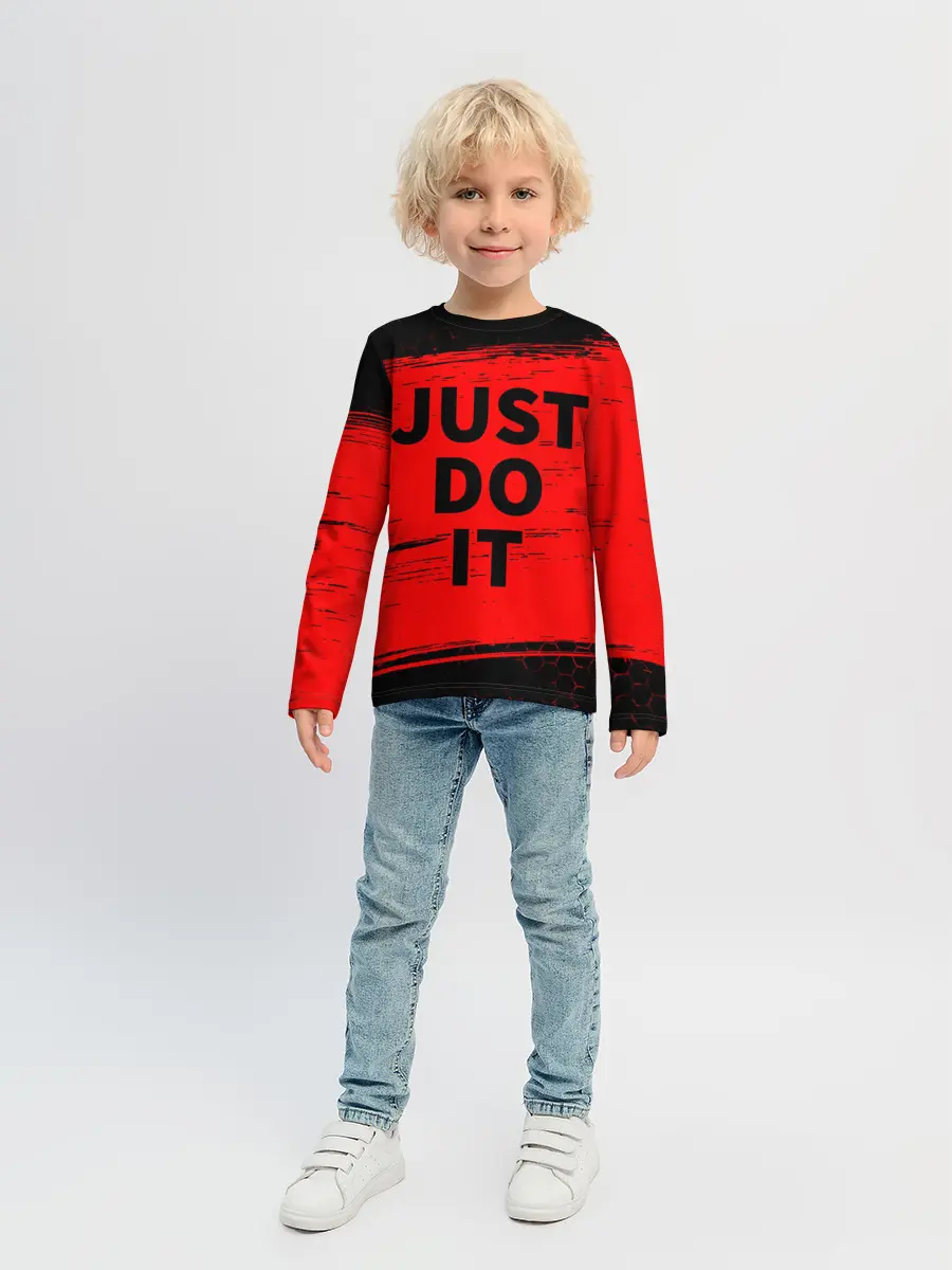 Детский лонгслив / JUST DO IT