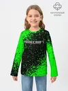 Детский лонгслив / MINECRAFT