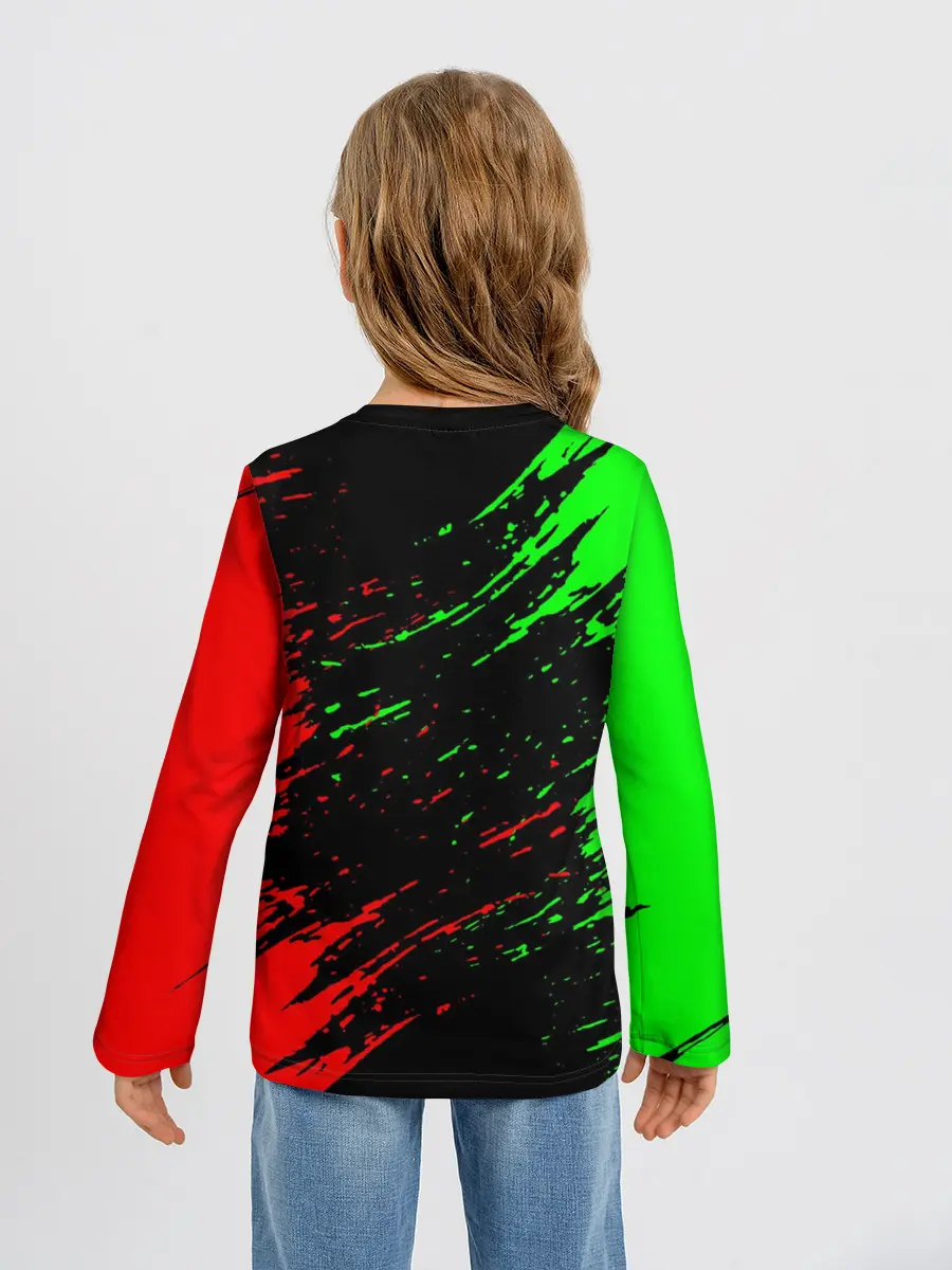 Детский лонгслив / MINECRAFT