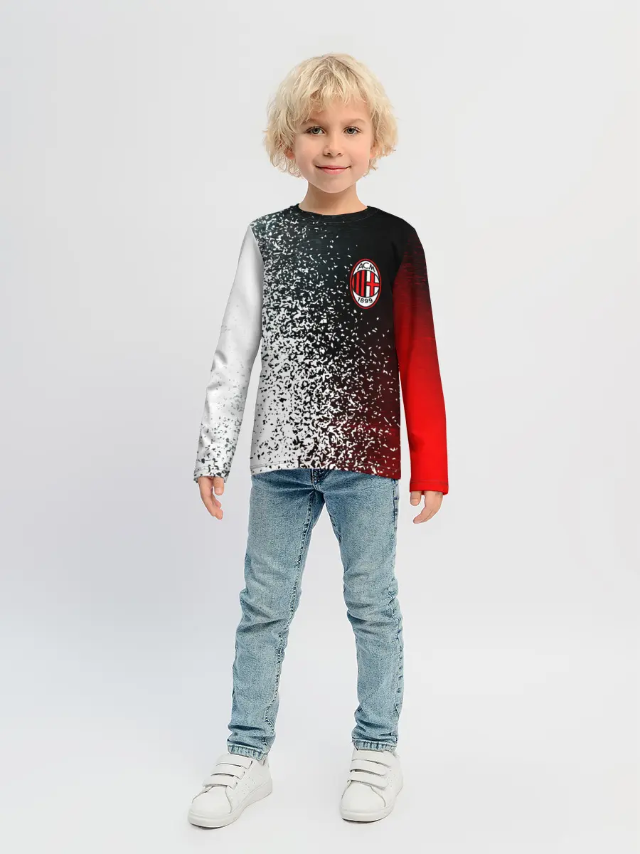 Детский лонгслив / AC MILAN / МИЛАН