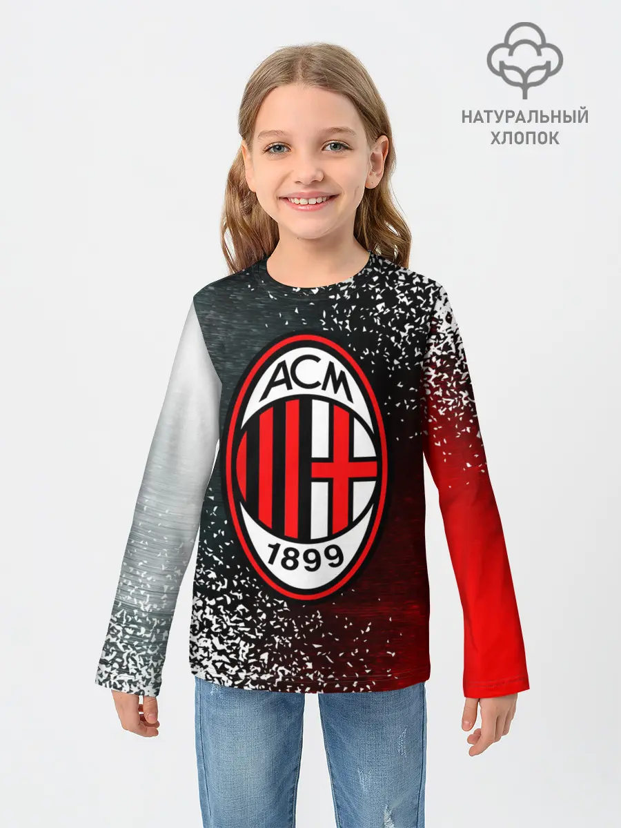Детский лонгслив / AC MILAN / МИЛАН