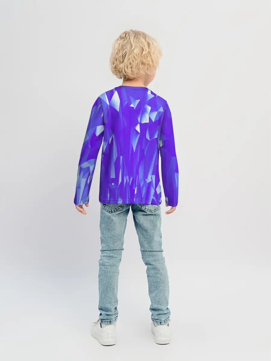 Детский лонгслив / Абстракция